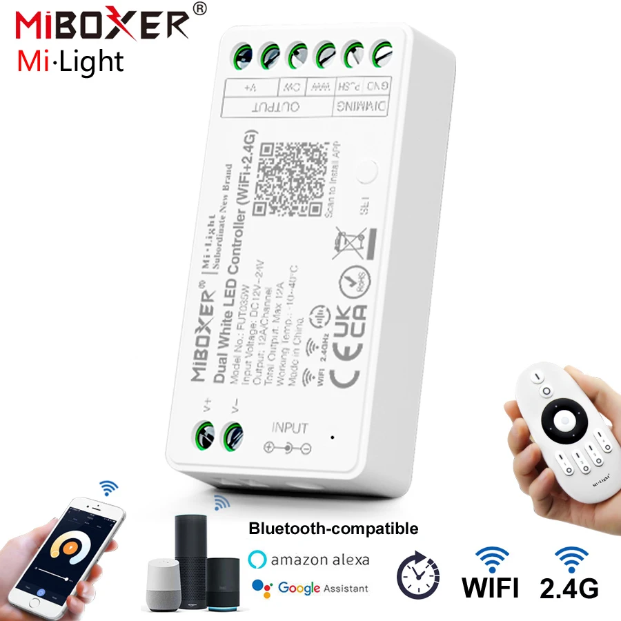 

Mi Light Wifi Led Rgb Controler 2.4g Wifi Controller for Rgb Tape Cct Rgbw Rgbcct Milight Wifi Led Controller Iboxer Controlador
