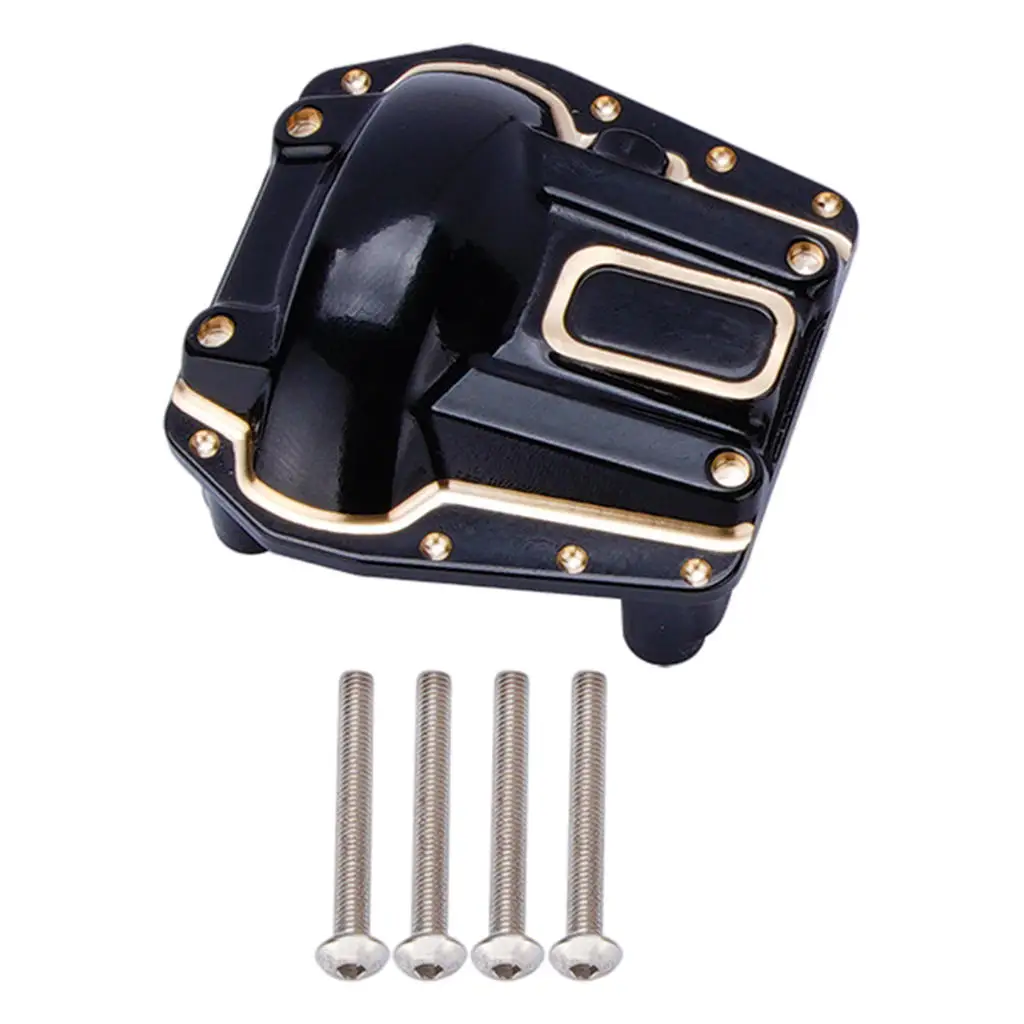 Brass Axle Differential Cover Front/rear Axles Housing Cover For Axial