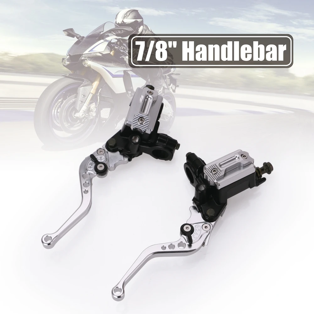 Гидравлический тормозной насос для мотоцикла Honda Yamaha рычаг сцепления 7/8 22 см