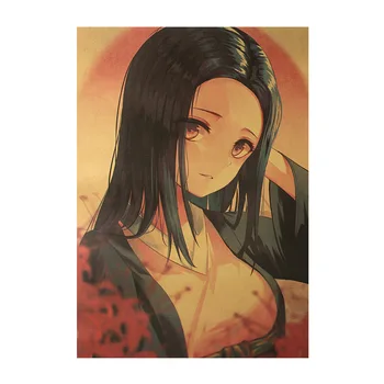 

Blade of Death K vintage vintage kraft paper poster, Bar and Cafe Art Deco