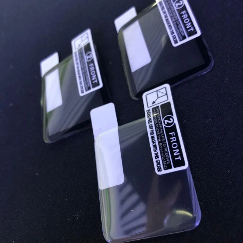

3D Curved PET (Not Glass) Soft Clear Full Edge Cover Protective Film For iwatch Apple Watch Series 4 40mm 44mm Screen Protector
