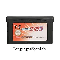 MegaMan Zero 3 ESP 32 бит видеоигры картридж Консоли Карты Мега человек серии США/ЕС Версия для nintendo GBA - Цвет: MegaMan Zero 3 ESP