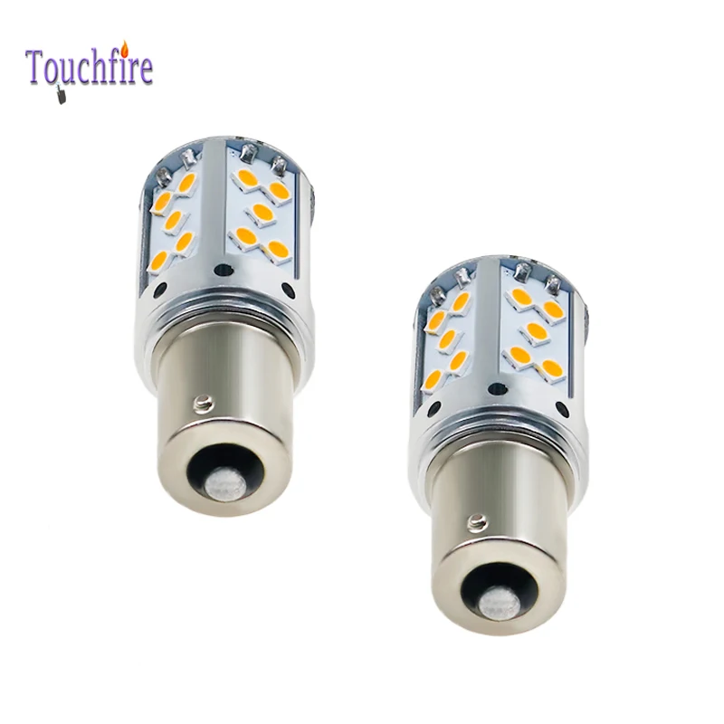 2 шт. 1156 P21W PY21W BAU15S T20 W21W 7440 светодиодный W21/5W светодиодная CAN шина автомобиля фонарь