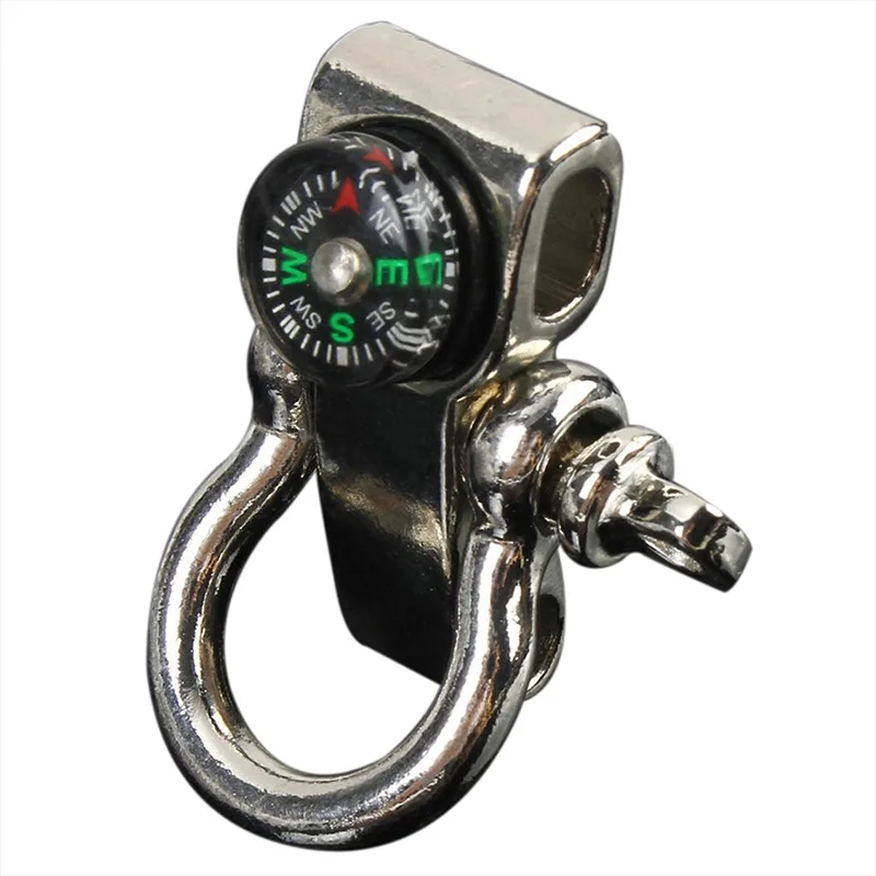 

Hot-Adjustable Paracord Survival Bracelet alloy Buckle Compass Compass