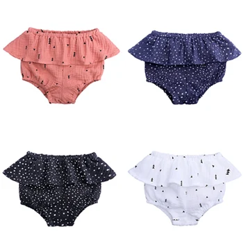 

Summer Fashion Baby Girls Boys Shorts Newborn Baby Fold Bloomers Girls Pattern Triangle Shorts Toddler Trousers PP Pants Clothes