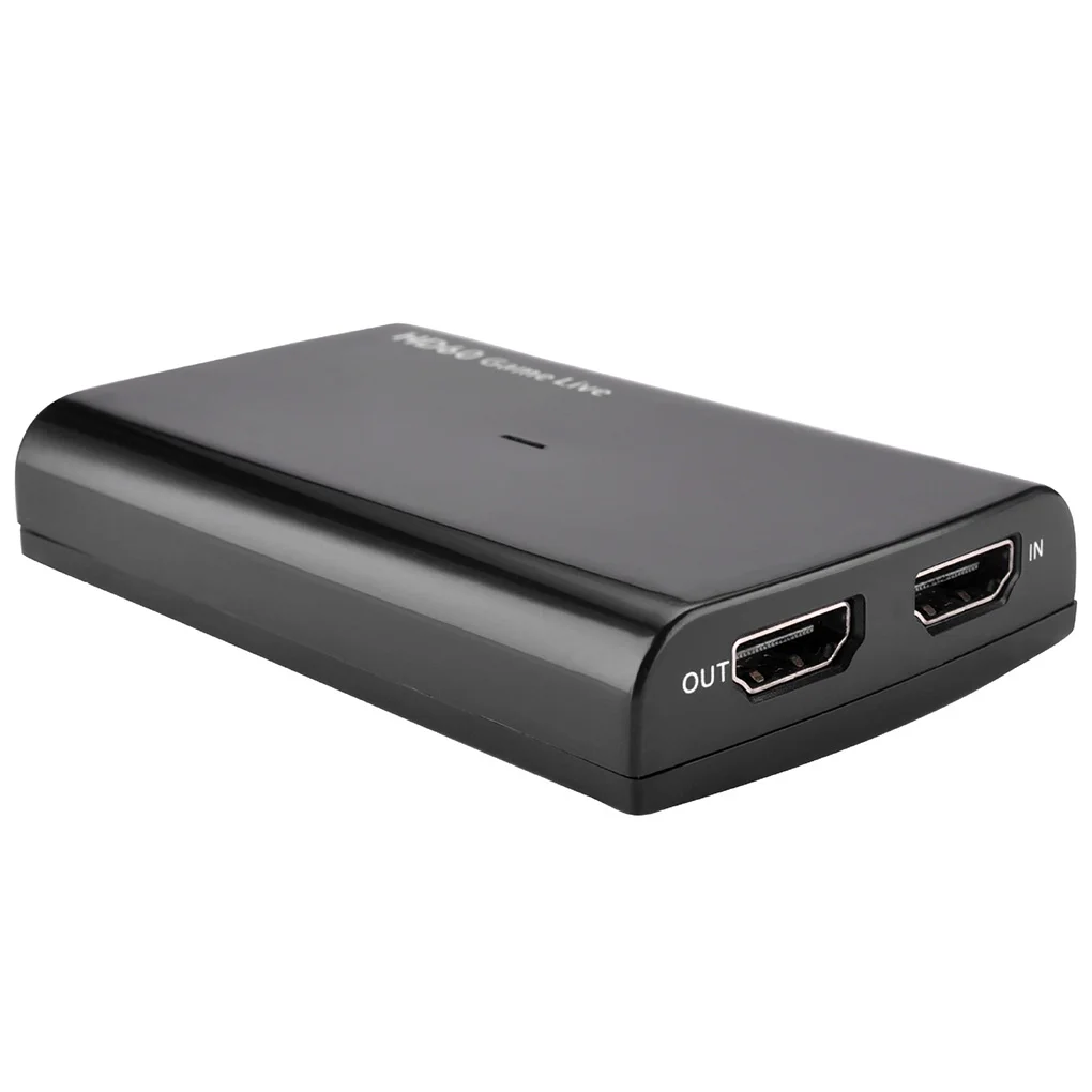 Сменный видеорегистратор для PS3 PS4 Xbox TV BOX Live потоковый HD видеозахват USB 3 0 Mic 1080P