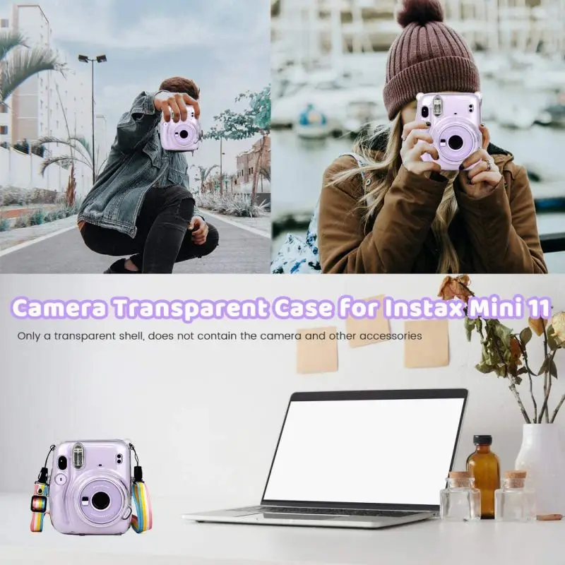 Прозрачный защитный чехол для камеры Fujifilm Instax Mini 11 s|Чехлы экшн-камер| |