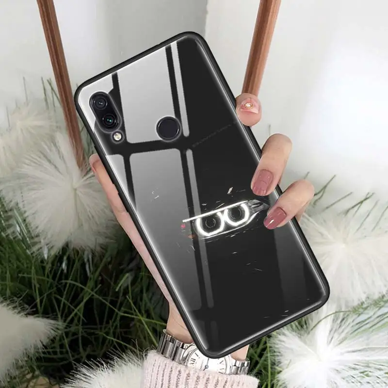 09 Классический авто с темными закаленное Стекло чехол для Red mi 7 8A Note 7, 6, 8, 8Pro K20 K20Pro Xiaomi mi A3 mi CC9E mi CC9 - Цвет: 09