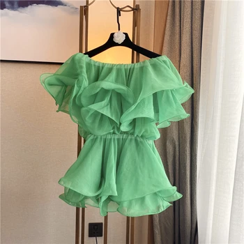

Blusas Mujer De Moda 2020 Summer New Temperament Sexy Slash Collar Chiffon Shirt Women's Blouses Tops Ropa Mujer Blusas Feminina