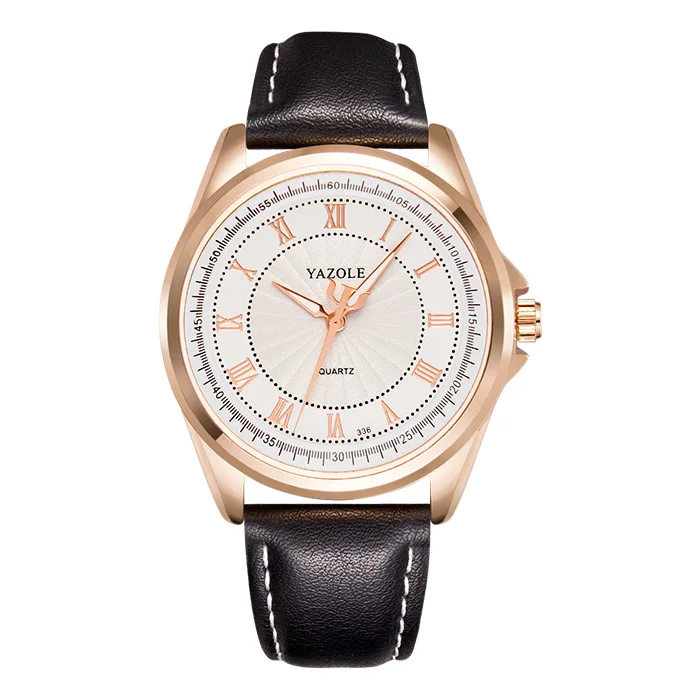 style 2 Классические мужские деловые часы люксовый бренд yazole кварцевые часы мужские светящиеся руки спортивные Montre Homme из искусственной кожи мужские часы xfcs - Цвет: style 2
