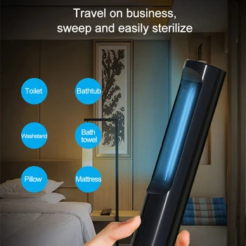 

High Quality New Handheld UV Lamp Portable 5W Underwear Baby Pacifier Lamp UVC Rod Sterilization Disinfection Protect Health