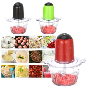 

Electric Chopper Powerful Meat Grinder Stainless Steel Food Processor Multifunctional Blender for Household Kitchen 19QE