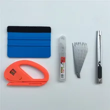 4 шт./лот Виниловая пленка для автомобиля инструмент войлочный скребок Snitty резак нож для стайлинга автомобиля стикер инструмент для обертывания автомобиля Комплект