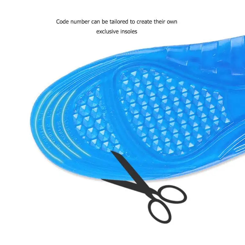 Силиконовые Стельки Arch support для мужчин и женщин амортизация обувь с массажным действием колодки для ухода за ногами