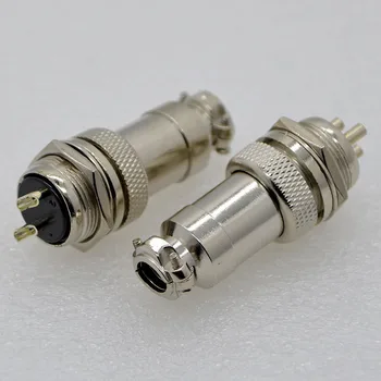 

1set New GX20 Aviation Plug 2/3/4/5/6/7/8/9/10/12 Core Socket Connector Zinc-based alloy material Special Sale Free Shipping