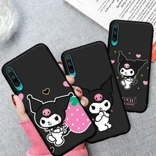 Cute Kawaii Kuromi Soft TPU Phone Case for Huawei Honor 8Lite 8A 8X 8C 8S 9X Pro 10Lite 20 Pro V20 10i 20i Coque Fundas Capa