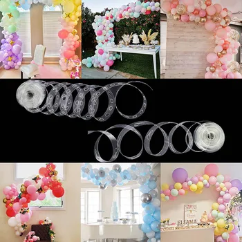 

5M Balloon Accessories Balloon Chain PVC Rubber Wedding Birthday Party Decorations Kids Backdrop Decor Balloon Globos Supplies