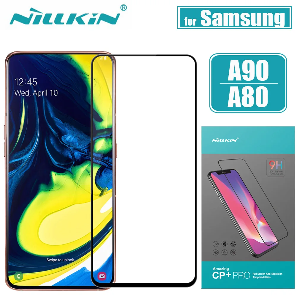 Для samsung A80 A90 протектор экрана Nillkin 2.5D полное покрытие клея защитное закаленное стекло для samsung Galaxy A90 A80