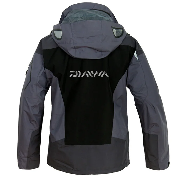 Daiwa Светоотражающая одежда для рыбалки осенне-зимние водонепроницаемые теплые куртки для рыбалки Лоскутные трехэтажные альпинистские костюмы