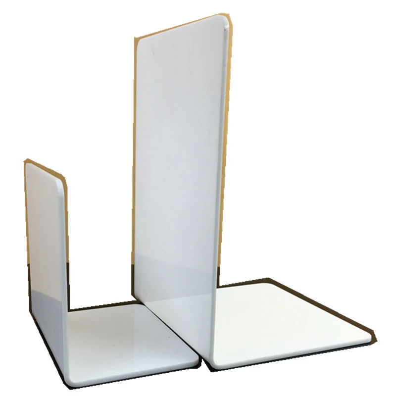 1pc Acrylic Rounded Simple Bookshelf 00x80x100x3mm Book Student Office Reading Frame Home Organizers