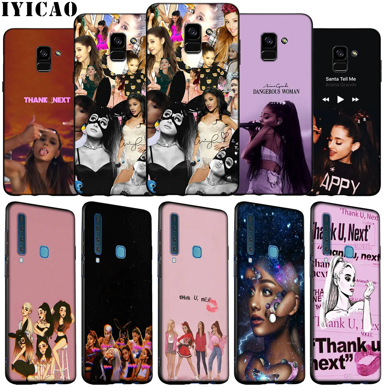 Мягкий силиконовый чехол ariana grande для Samsung Galaxy A51 A71 A81 A91 A41 A21 A11 A01 A2 Core J8 J7 J6 J4 Plus Prime