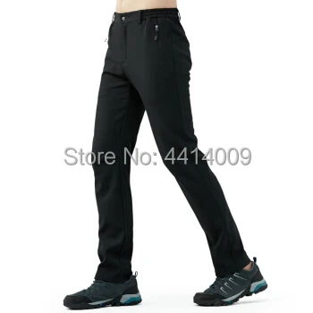 youpin youpin TECTOP Outdoor assault pants men's new winter plush wind and water-proof soft shell pants warm hiking trousers 2