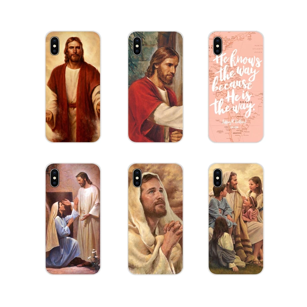 Мягкие чехлы для sony Xperia Z Z1 Z2 Z3 Z5 compact M2 M4 M5 C4 E3 T3 XA huawei mate 7 8 Y3II книга Mormon Jesus Christ Bible |