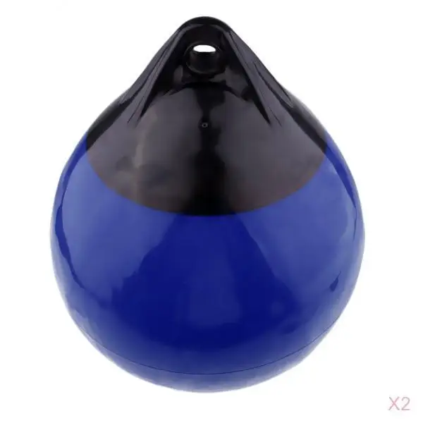 2pcs Inflatable Buoy Boat Fenders UV Protection For Boating River Fixed Pier Marine Rafting Fishing Tools 2pcs Inflatable Buoy Boat Fenders UV Protection For Boating River Fixed Pier Marine Rafting Fishing Tools