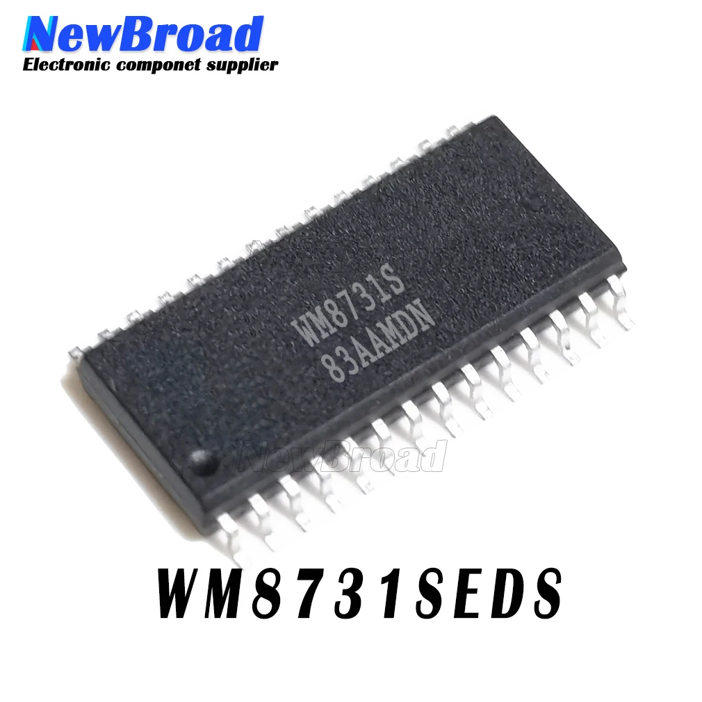 2pcs WM8731SEDS SSOP-28 WM8731S SSOP WM8731 SSOP28 | Электронные компоненты и принадлежности
