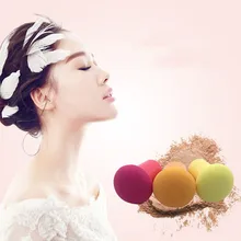 1 шт Грибная головка макияж основа Губка Блендер порошок Гладкая красота слойка случайный цвет