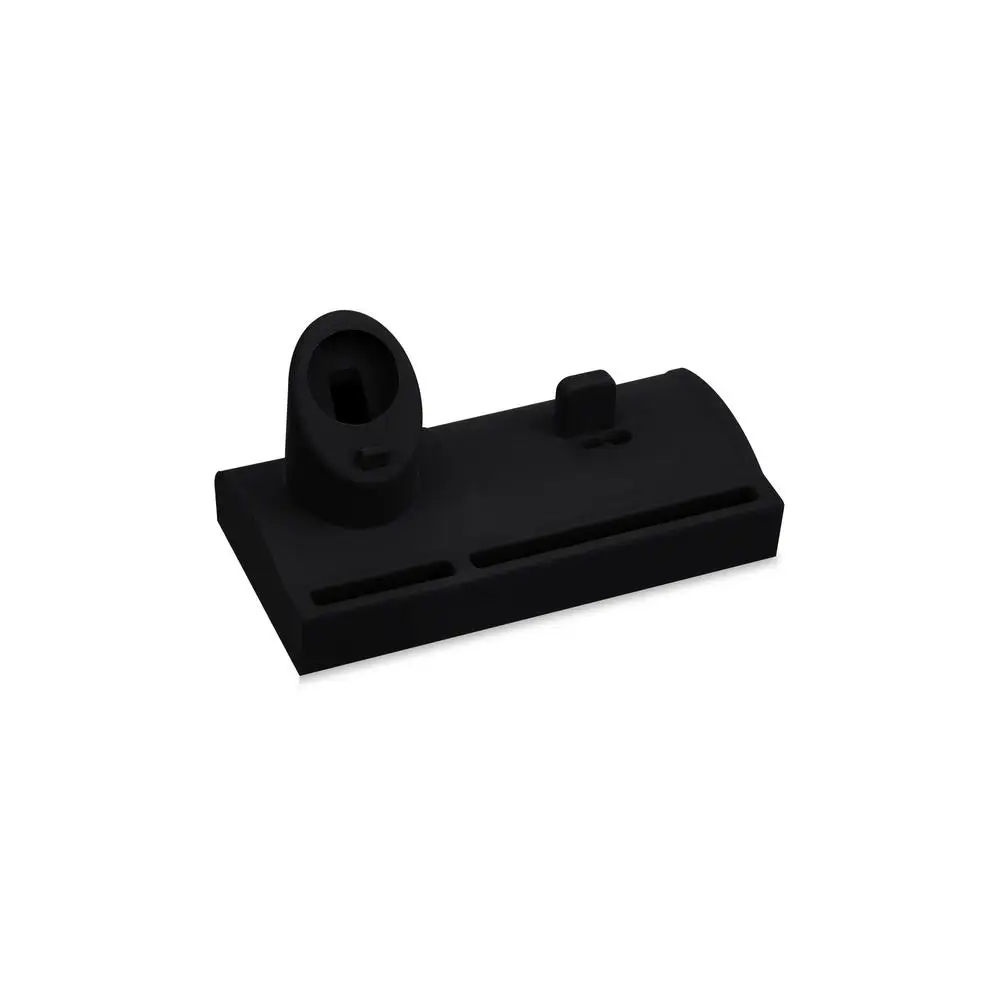 Силиконовая подставка для Iwatch5 IPhone11 Pro Max Iphone и Iwatch силиконовая основа - Цвет: Black