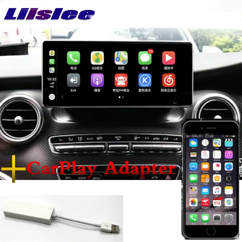 Для Mercedes Benz V Marco Polo MB W447 2014 ~ 2021 CarPlay Liandlee автомобильный мультимедийный плеер NAVI