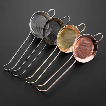 

For Removing Bits From Juice Julep Strainer Bar Tool Hot Stainless Steel Cocktail Strainer Bartending Filter Fine Mesh Strainer