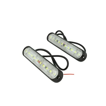 

CARALL DL1016 Led DRLs daytime running lights Driving Light 12V 24V 10 X1W IP68 universal car Camper van truck