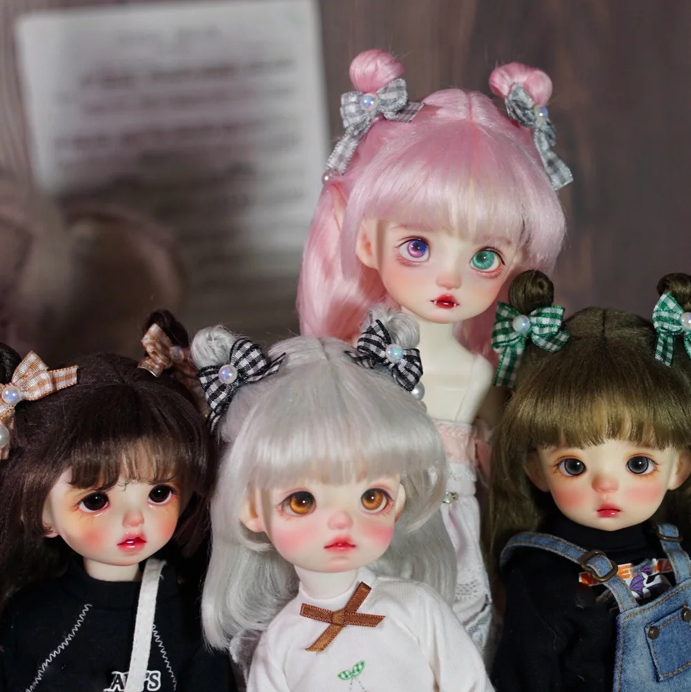 

OB11 1/8 1/6 1/4 Scale BJD Wig Doll Accessories Super Cute Hair Wigs For BJD/SD OB11 YOSD MSD Girl Accessories C1423