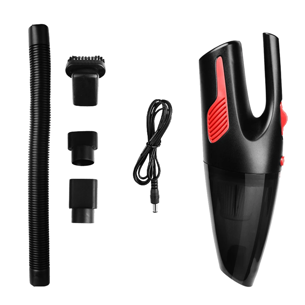 120W 4000Kpa Car Vacuum Cleaner High Suction Wet & Dry For Car  Home Pet Hair Office Handheld Cordless Mini Car Vacuum Cleaner