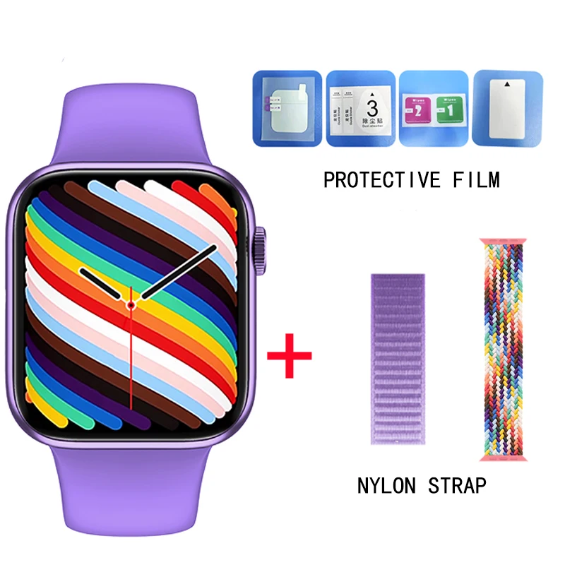 Wearpai Smart Watch HW19 Full Screen Sleep Monitor Double Buttons Make Call Smartwatch Sport Women Men pk iwo 13 W46 IWO W37 PRO 