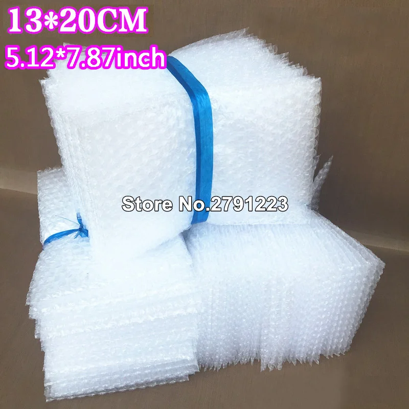 

13*20cm 5.12*7.87inch 50Pcs 10mm Bubble Envelopes Wrap Bags Pouches packaging Mailer Packing package Free Shipping