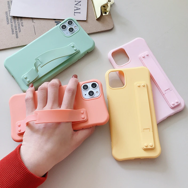 Мягкий силиконовый чехол ярких цветов на запястье для huawei P30 P20 P10 pro mate20 30