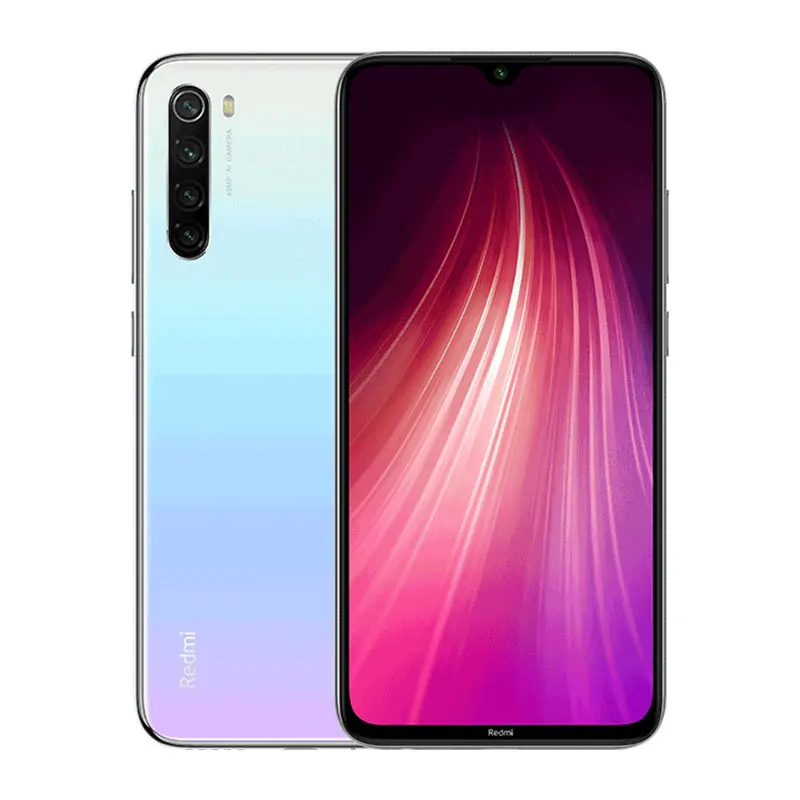 Xiaomi Redmi Note 8 с глобальной версией, 64 ГБ, 4 Гб, восьмиядерный смартфон Snapdragon 665, 6,3 дюйма, 48мп, четырехъядерный, задняя камера, мобильный телефон