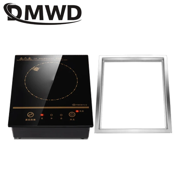 DMWD Electric Magnetic Induction Cooker Wire Control Mini Embedded Hotpot Hob Burner Waterproof Hot Pot Tea Boiler Stove Cooktop 2