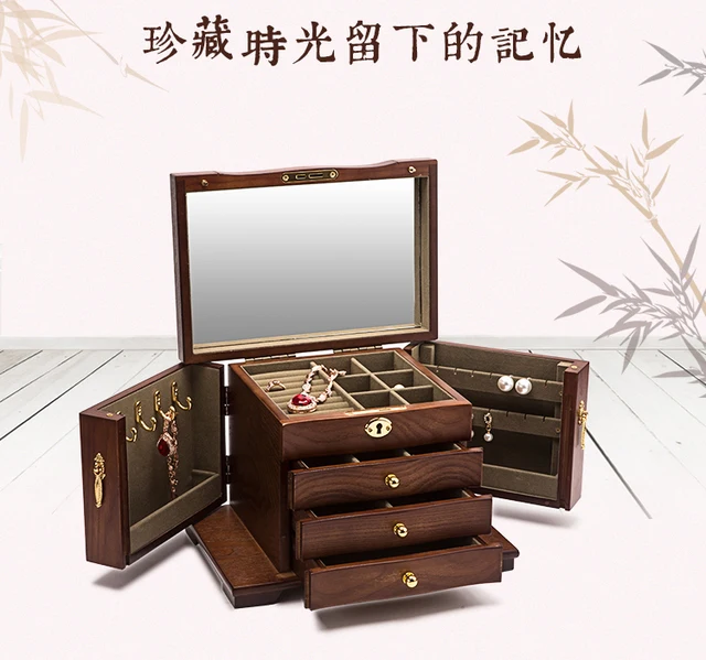 Chinese Style Jewelry Storage Box  Vintage Jewelry Storage Box - Vintage  Style - Aliexpress