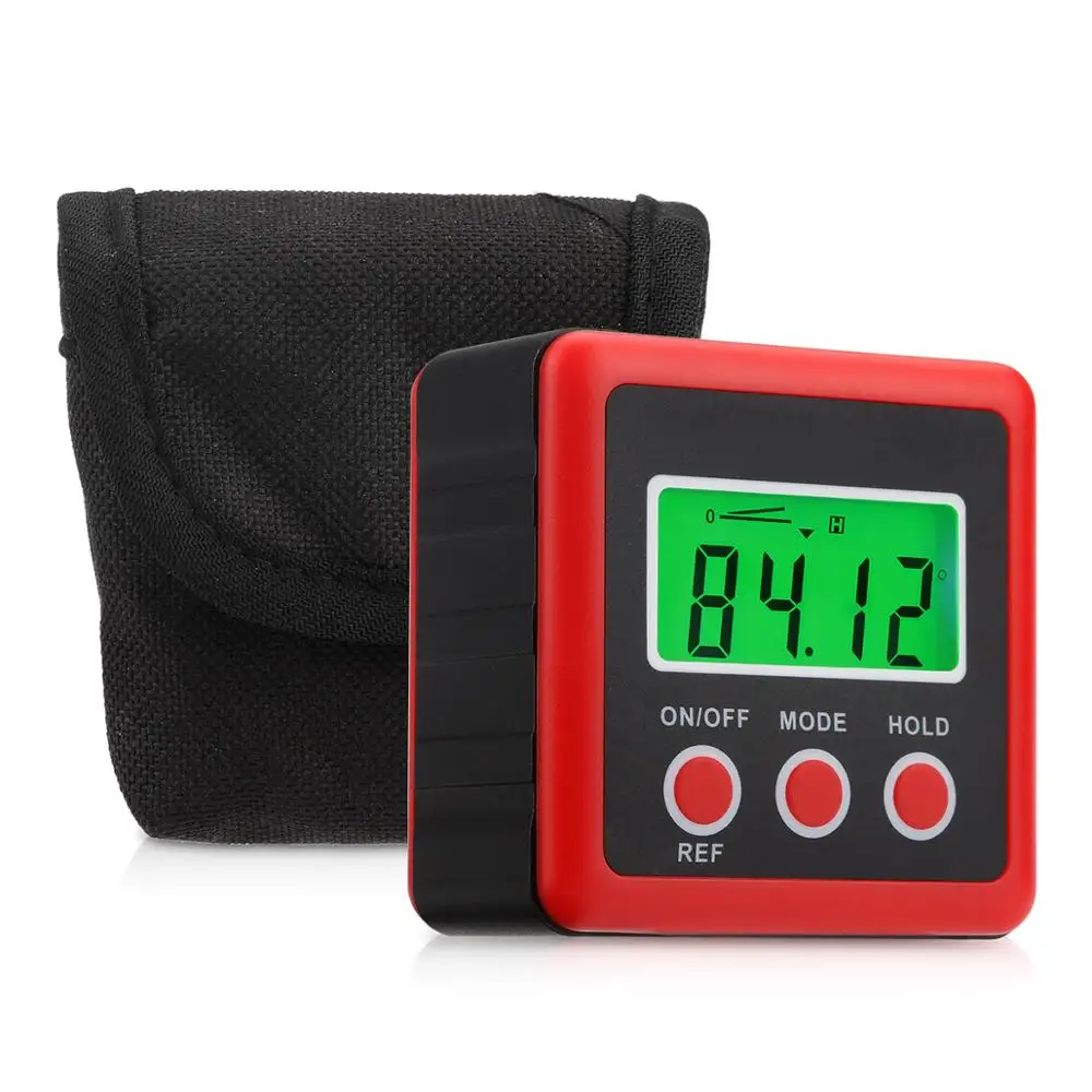 Digital Protractor Inclinometer Angle Finder Bevel Box with Magnet Base