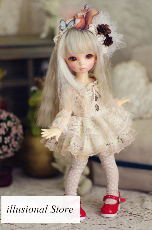 1/6 BJD SD кукольная одежда милое платье для 1/6 yosd Девочка Кукла Одежда
