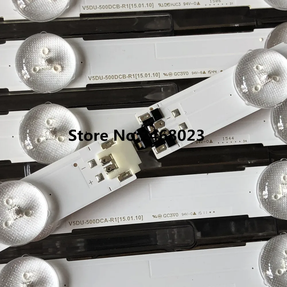 Новинка 3 набора = 36 шт. светодиодных лент для подсветки Samsung UE50JU6400 UN50JU6500 V5DU 500DCB R1