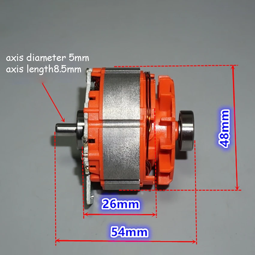 Электрический ключ бесщеточный мотор трехфазный высокоскоростной обмотка статора микро мотор без щетки DIY электрическое оборудование