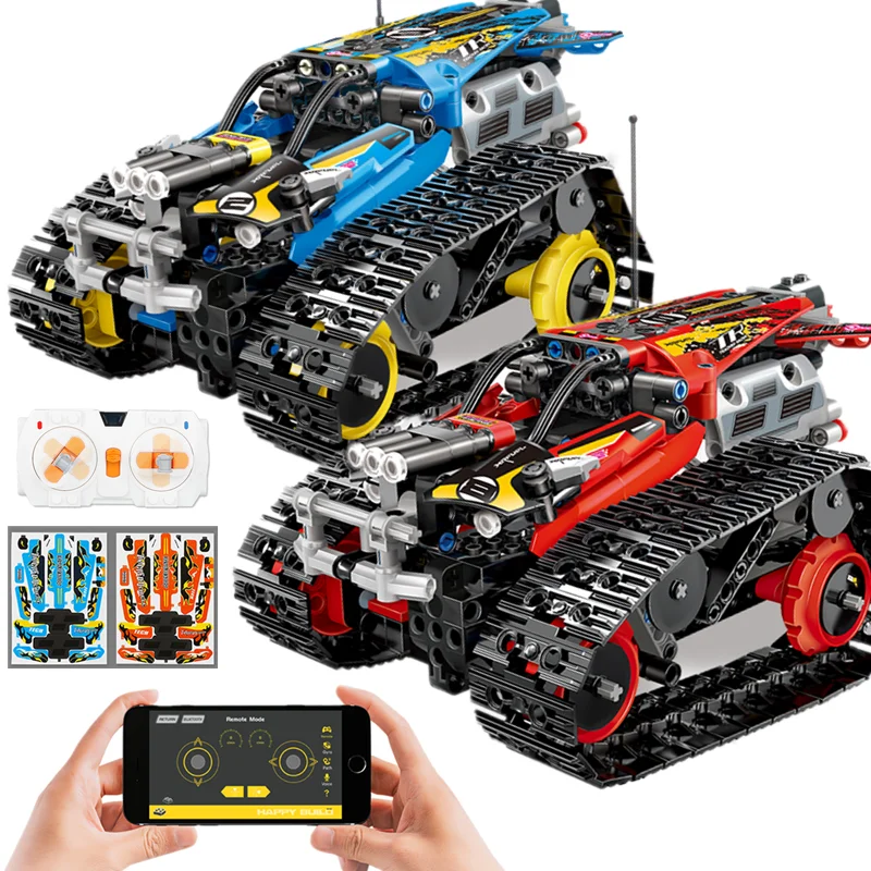 

406pcs Blocks Technic Stunt Car Toy APP Remote Control Vehicle legoINGlys Creator City Building Blocks Bricks Toys For Kid Gift