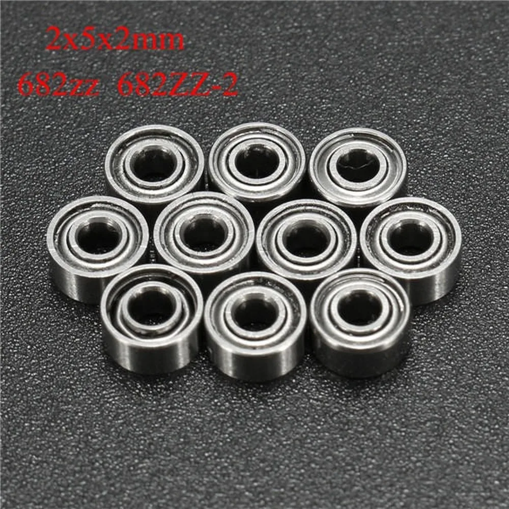

10pcs 682ZZ 2x5x2mm Ball Miniature Ball Bearing