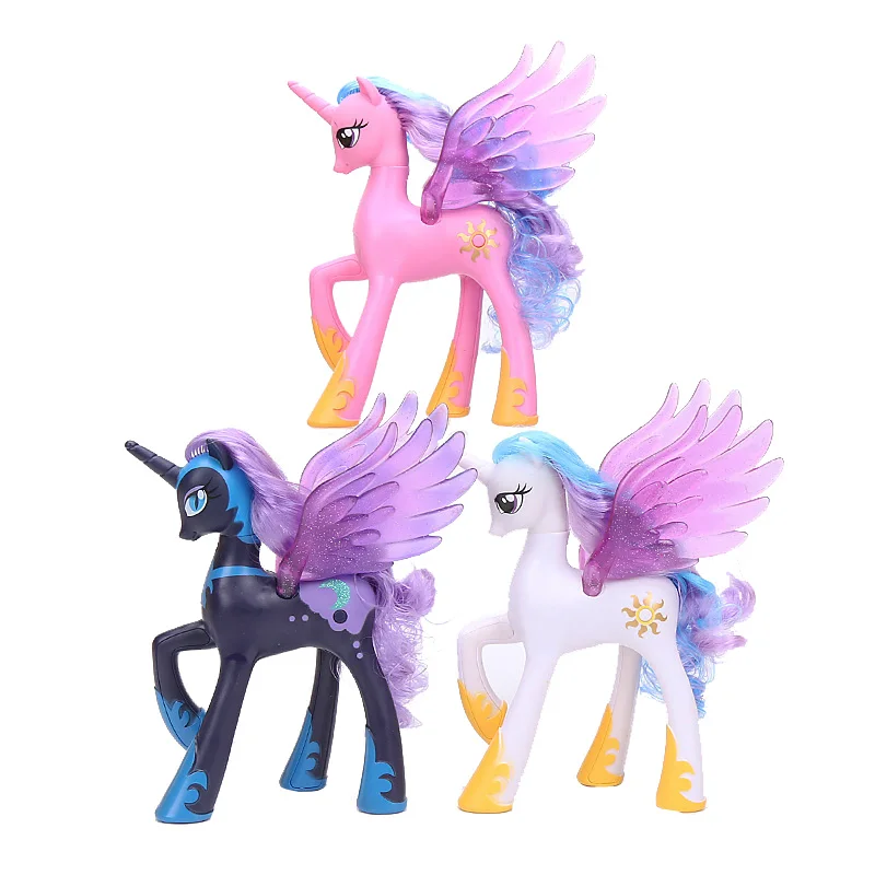 22 см игрушки My Little Pony мой маленький пони принцесса Луна Селестия всех цветов