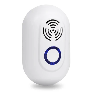 

2PCS Ultrasonic Insect Killer Pest Control EU Plug 2pcs Electronic Mosquito Repellent Cockroach Mouse Pest Killer Repeller